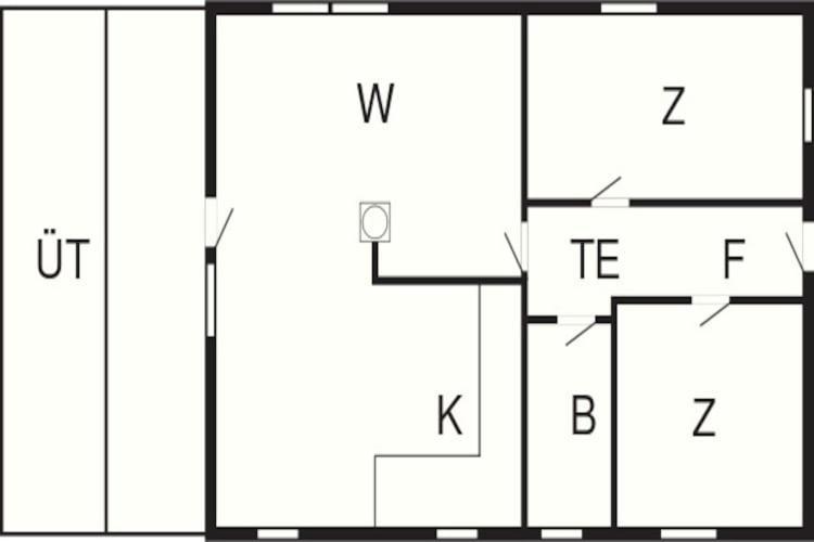 5 Person Holiday Home In R M Kongsmark Esterno foto